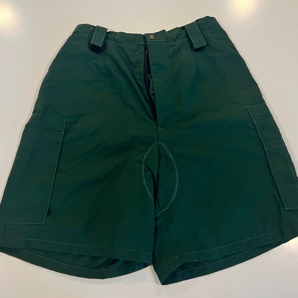 Olympic Uniforms Made in USA outdoor shorts Size Small Green color